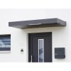 Vchodová stříška Guttavordach BS PLUS LED strip (Rozměr 160 x 90 x 15,5 cm, Barva RAL 7016 - antracit, Varianta Plus LED strip odtok P)