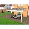 Hliníková pergola Terrassendach Premium - VSG sklo / bílá konstrukce (Rozměr 3,09 x 3,06 m, Varianta Terrassendach Premium - VSG sklo / bílá konstrukce)