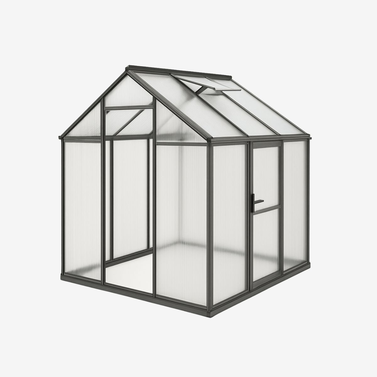 Interaktivní náhled: klasický hranatý skleník – připravujeme