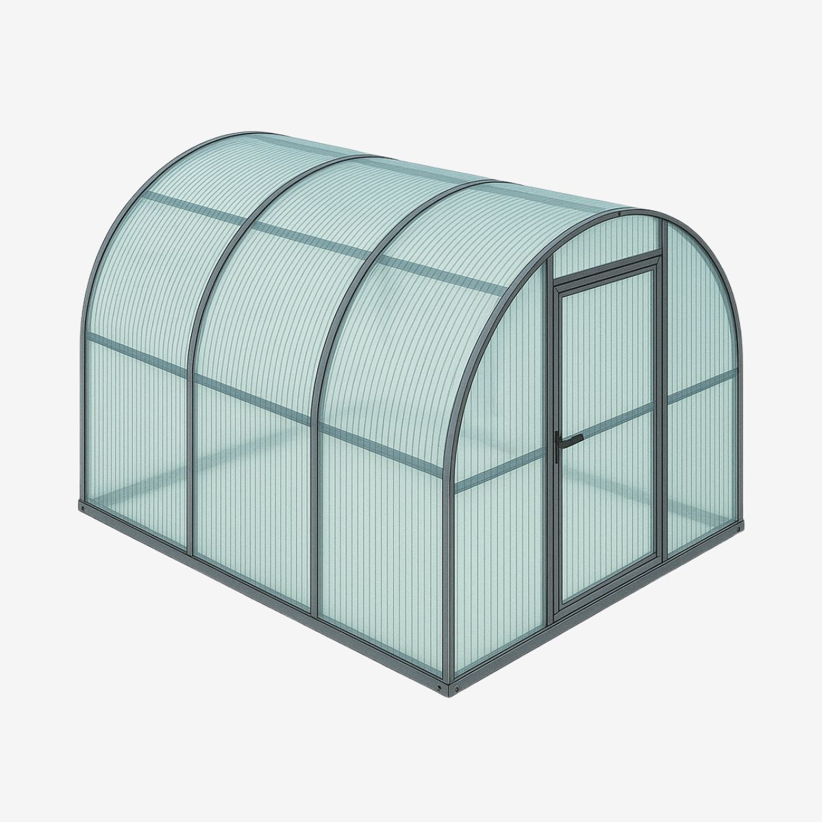 Interaktivní náhled: obloukový skleník – připravujeme