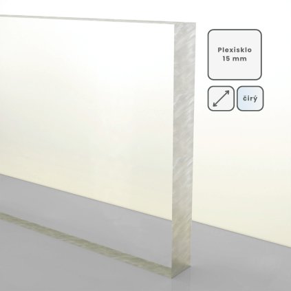Plexisklo 15 mm