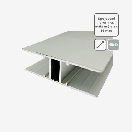 AL H spojovací profil 16 mm