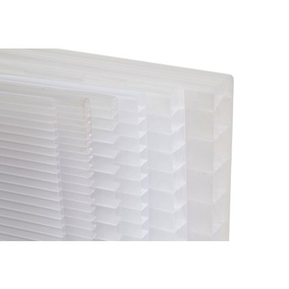 Komůrkový polykarbonát 10 mm opál 2100x2500