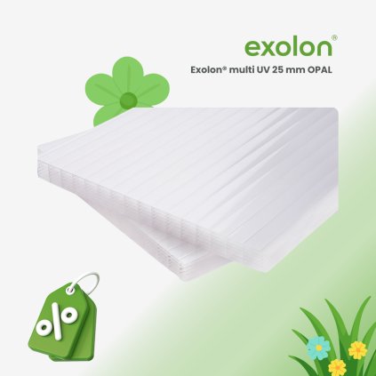 Exolon® multi UV 25 mm OPAL 1 jaro