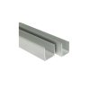 AL U profil se zobáčkem 20mm,stříbrný elox 2