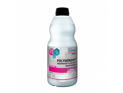 Penivý čistiaci a dezinfekčný prostriedok 2v1 na podlahy POLY CLEANER FOAMING forte 1 L - POLYMPT.SK