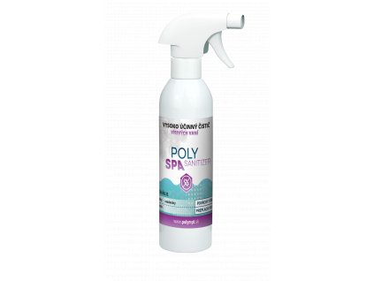 poly spa sanitizer 250ml spray