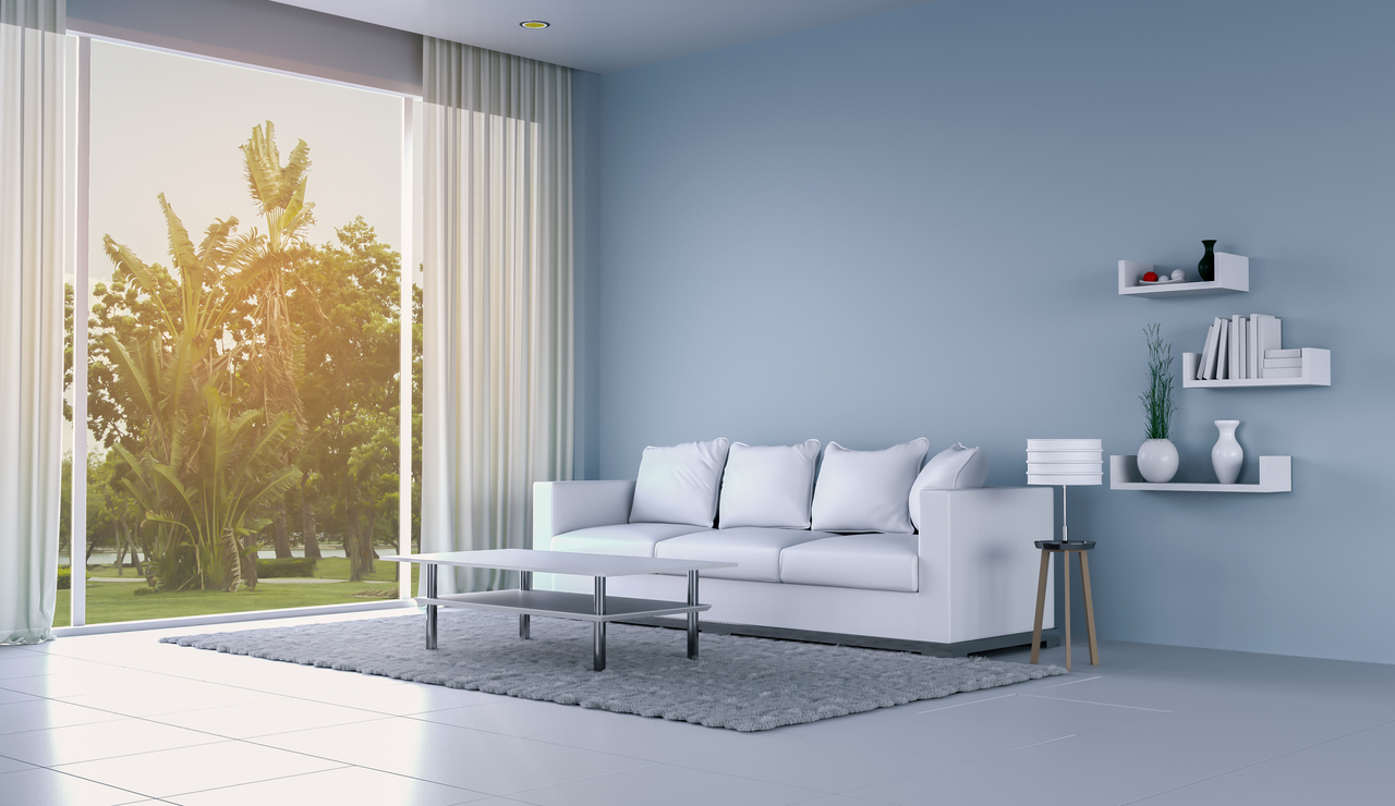 Jakou barvu vybrat do obýváku? Zohledněte nejen styl, ale také zdraví a údržbu