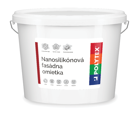 Nano-silikonová fasádní omítka