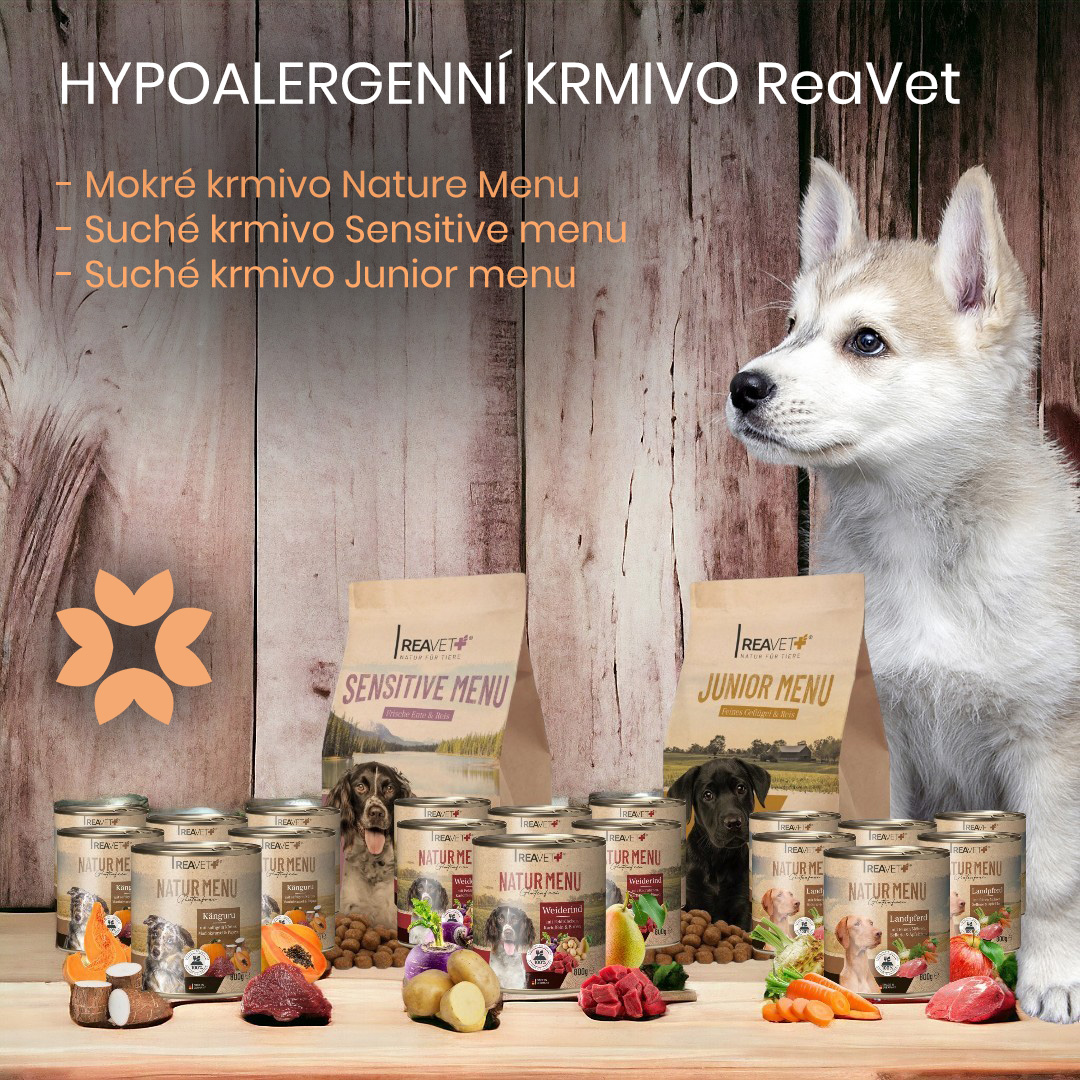 Nová kategorie na našem e-shopu - HYPOALERGENNÍ KRMIVO