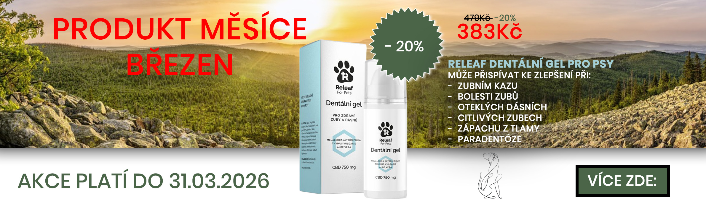 Produkt měsíce březen