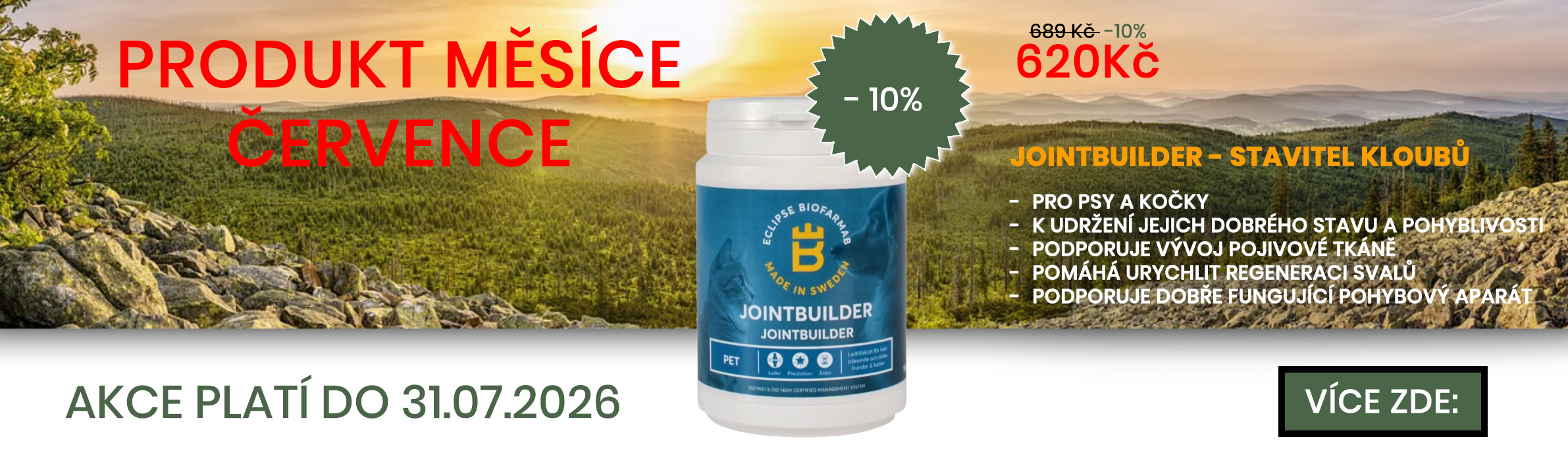 Produkt měsíce červenec