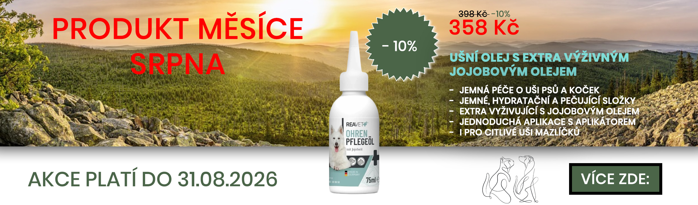 Produkt měsíce srpen