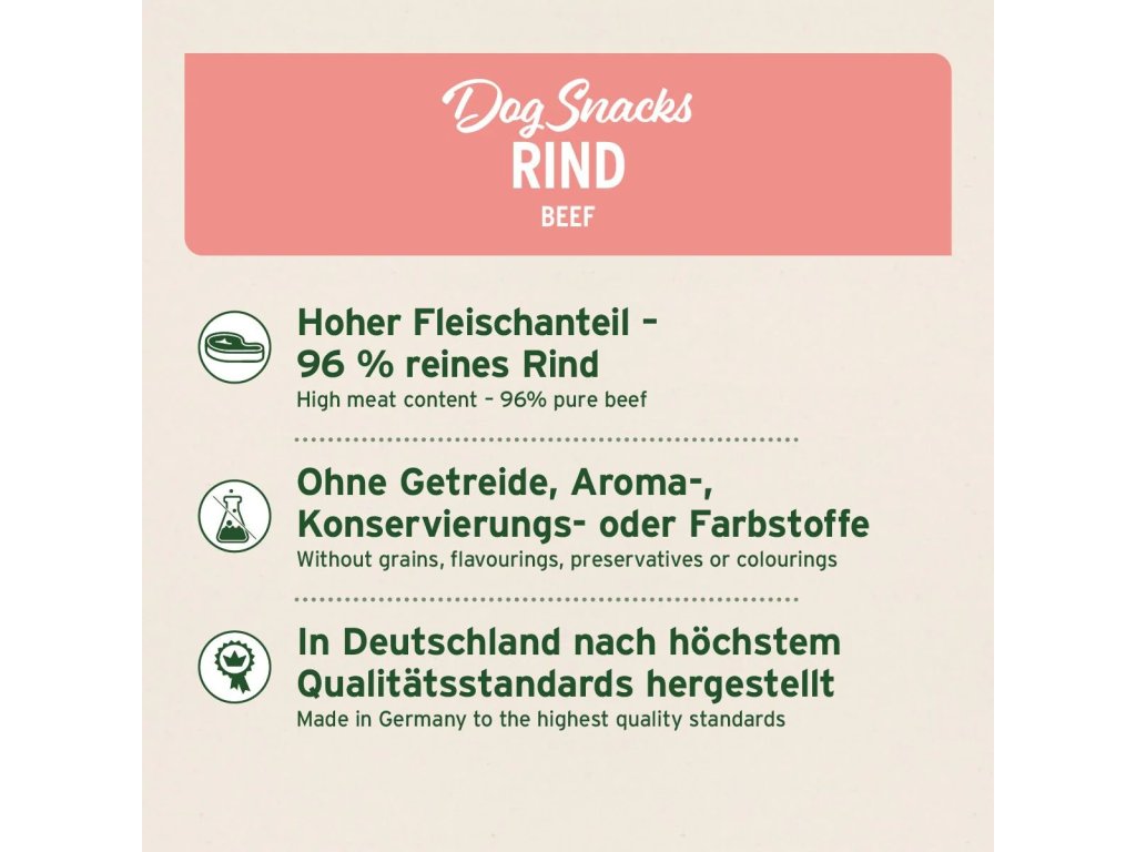 DogSnacks Galeriebilder 1200x1200px Produktbild Rind 1200x1200jpeg