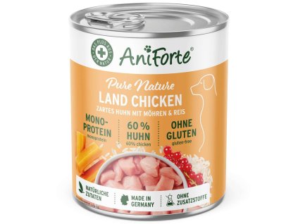 nassfutter landchicken huhn mit mohren 605511 3000x