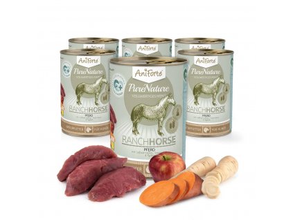 nassfutter ranchhorse pferd mit susskartoffeln apfeln 257892 1200x1200jpeg