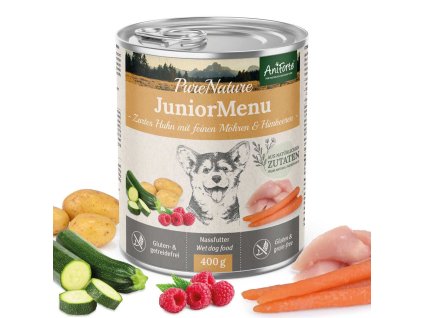 nassfutter juniormenue zartes huhn mit mohrchen 573612 3000x