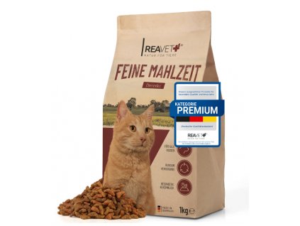 Jemné masové granule pro kočky s lososovým olejem (1 kg - 3 kg)