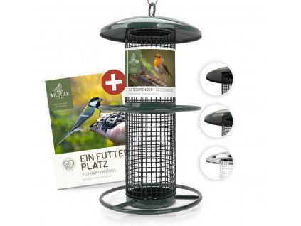 futterspender fuer erdnuesse 26cm gruen