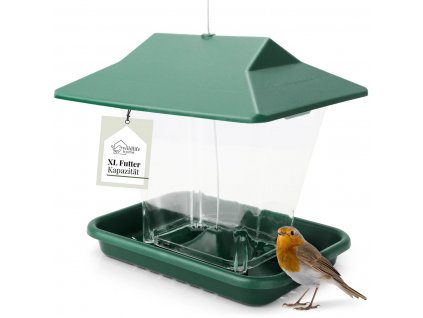 vogelfutterspender in pagodenform
