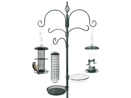 premium futterstation 235cm komplett set gruen