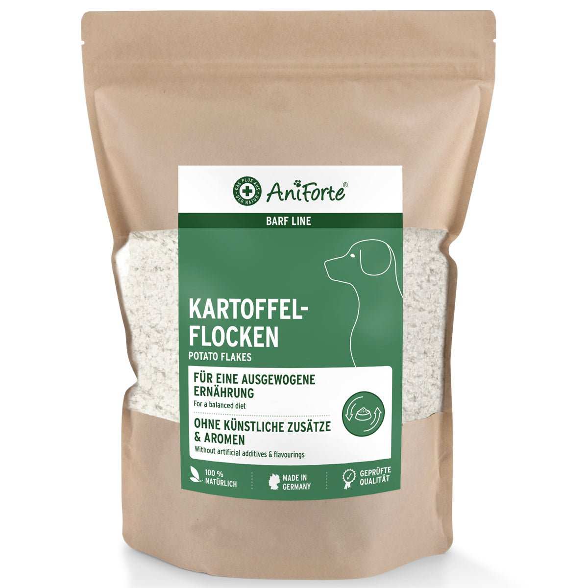 AniForte BARF vločky - Bramborové vločky (1 kg - 5 kg) Hmotnost: 1 kg