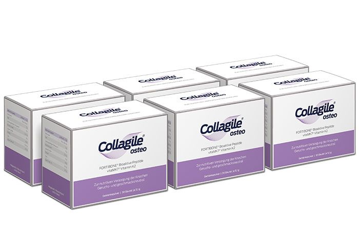 Collagile Collagile® osteo (30 sáčků po 5,1 g) - doplněk stravy Počet kusů: 6