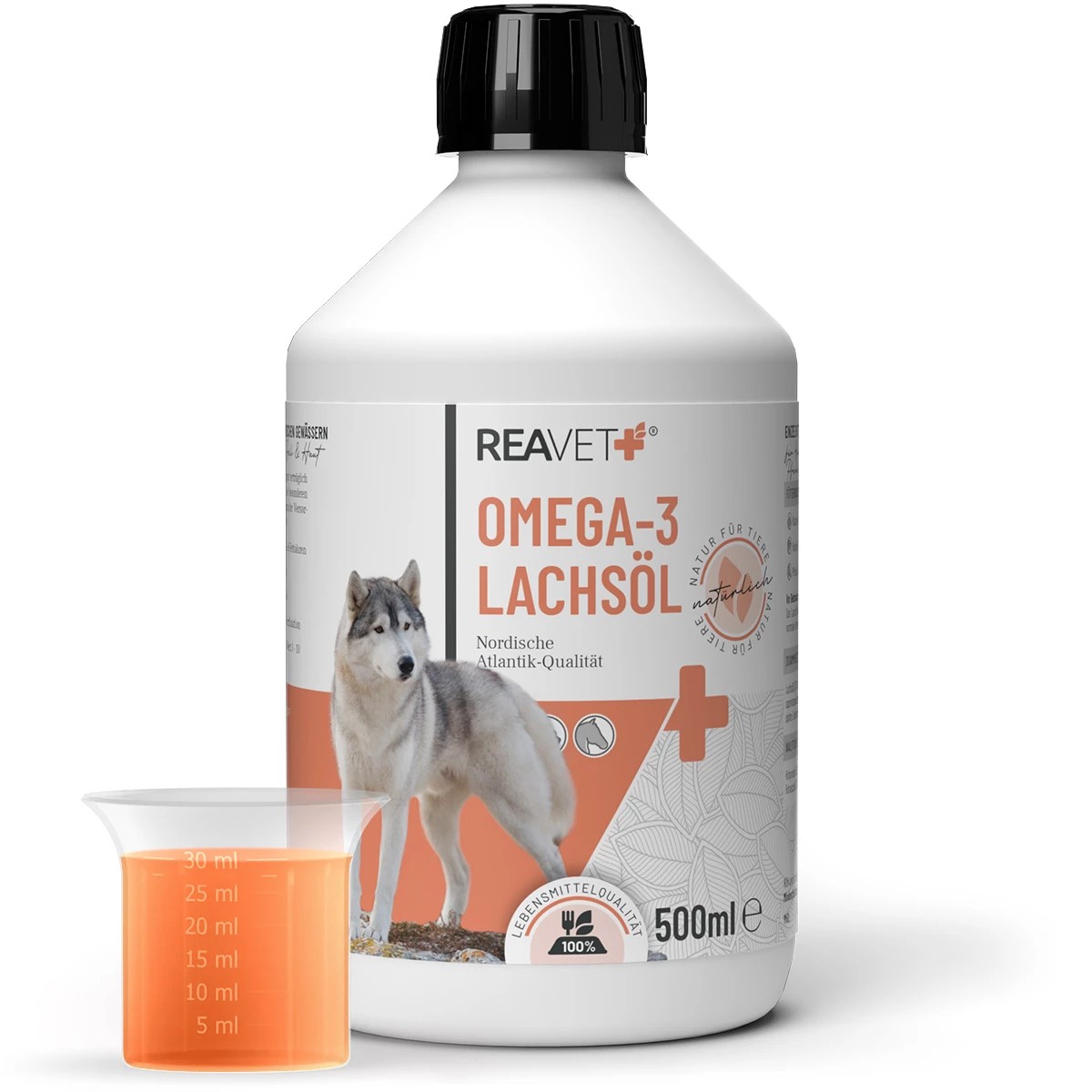 Olejový set REAVET pro psy, kočky a koně (střední) (3x 500 ml)