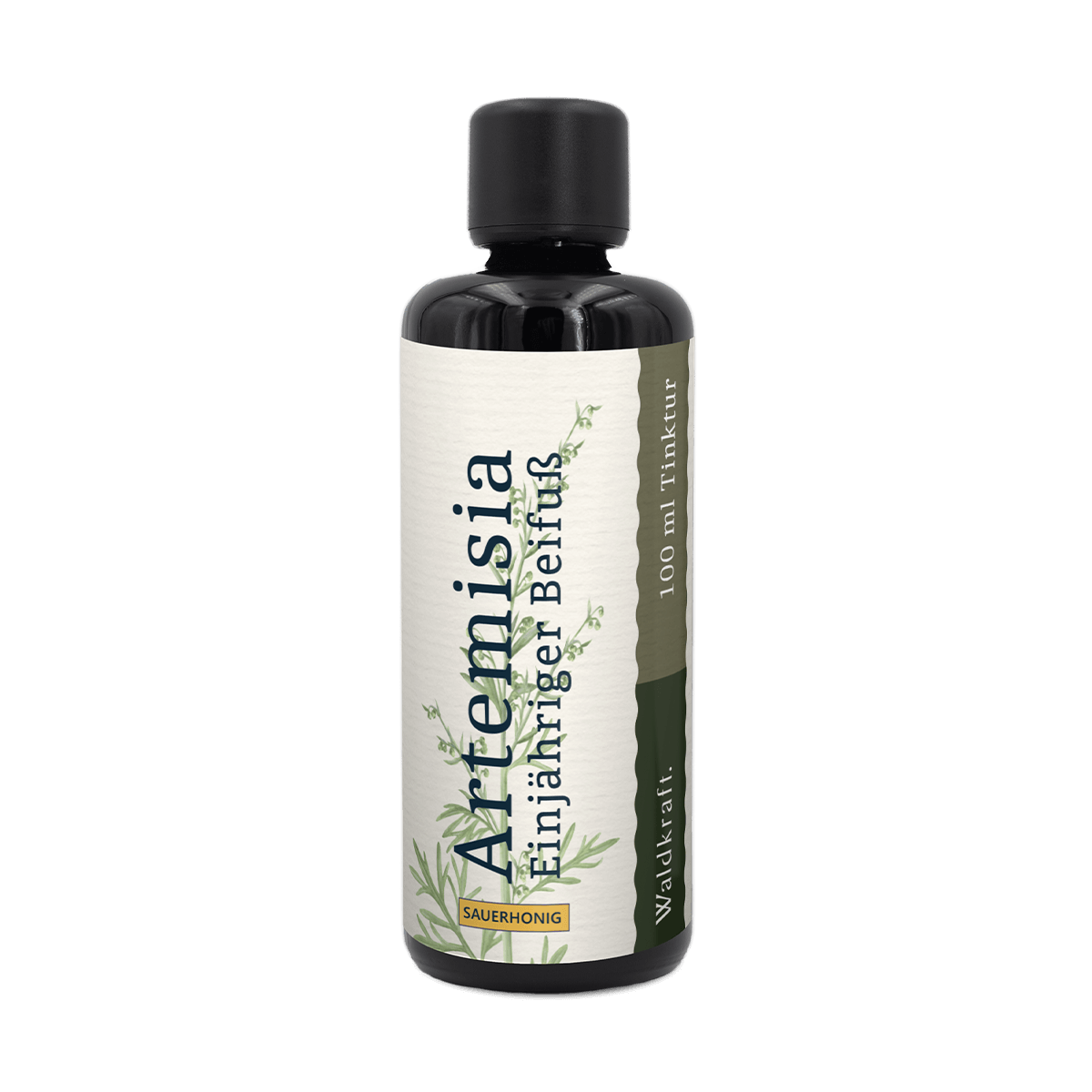 Waldkraft Artemisia - Pelyněk roční (50 ml - 100 ml) Objem: 50 ml, Varianta pelyňku: Extrakt na bázi Oxymel (kyselý med) - bez alkoholu Waldkraft Artemisia - Pelyněk roční (50 ml - 100 ml) Objem: 50 ml, Varianta pelyňku: Extrakt na bázi Oxymel (kyselý med) - bez alkoholu