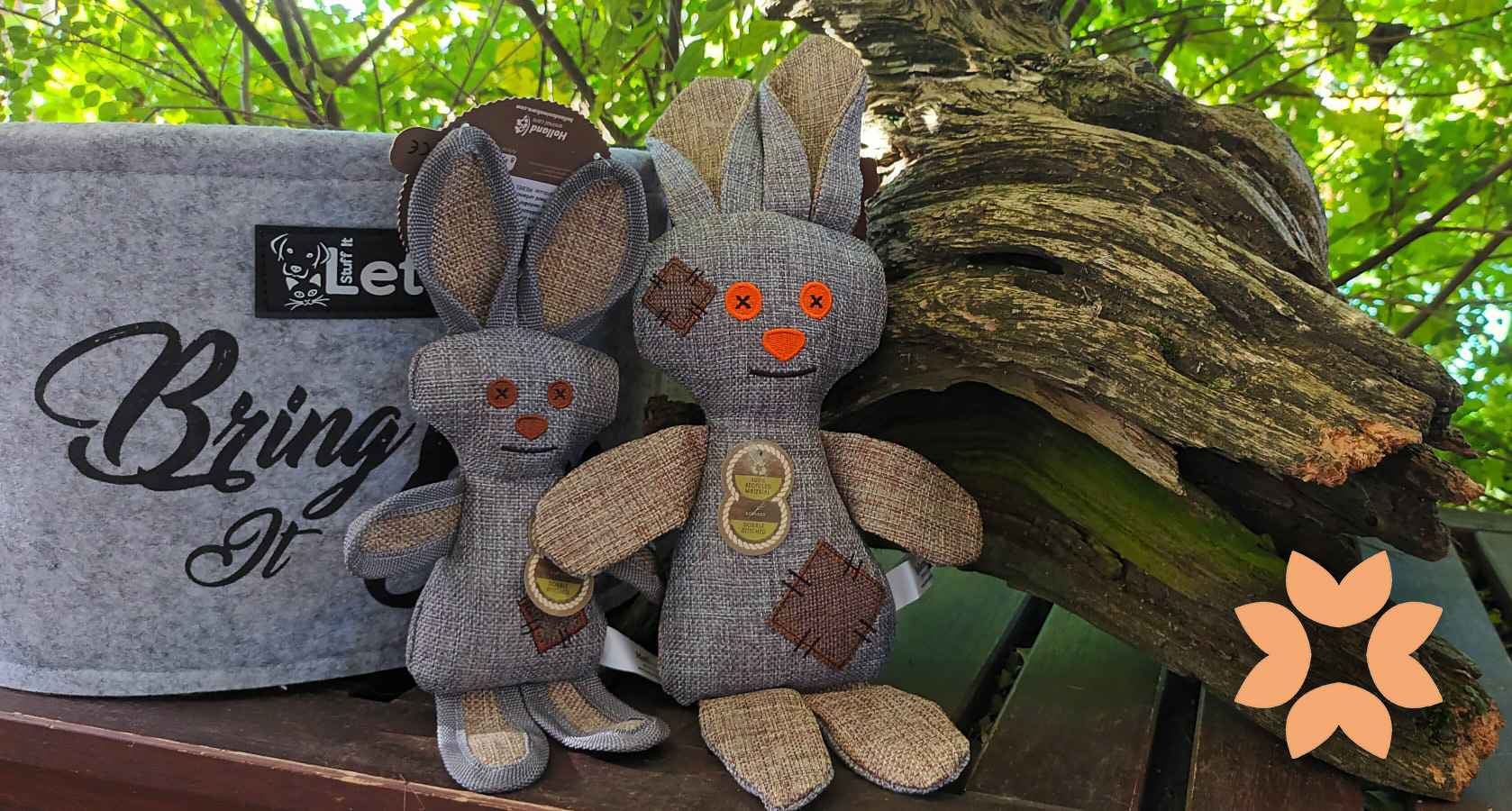 Country dog Králíček "Bonny" Velikost: 27 cm Country dog Králíček "Bonny" Velikost: 27 cm