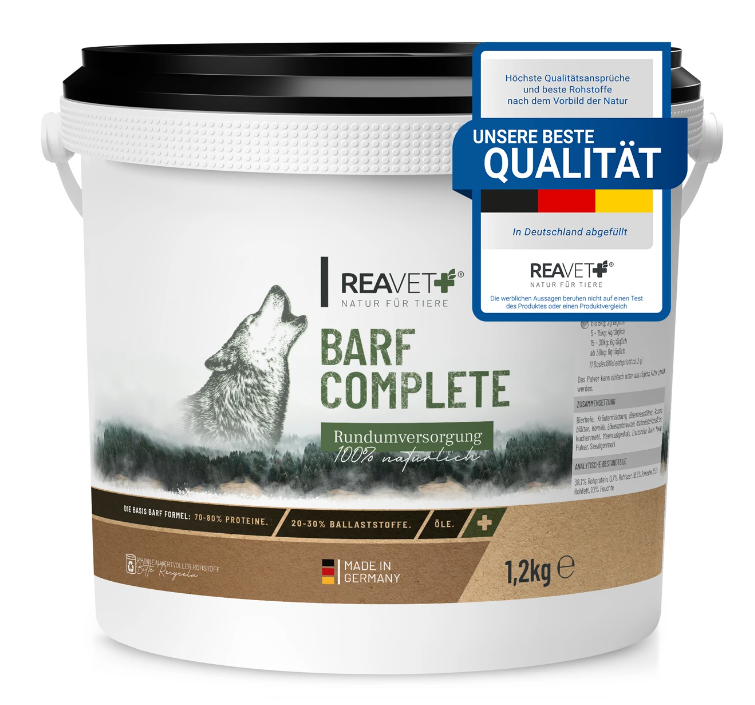 REAVET BARF Complete pro psy (530 g - 1,2 kg) Hmotnost: 1,2 kg