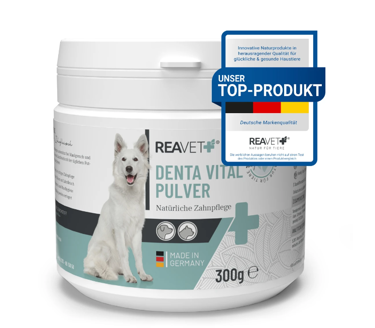 REAVET Denta Vital prášek pro péči o zuby a dásně (150 g - 300 g) Hmotnost: 300 g