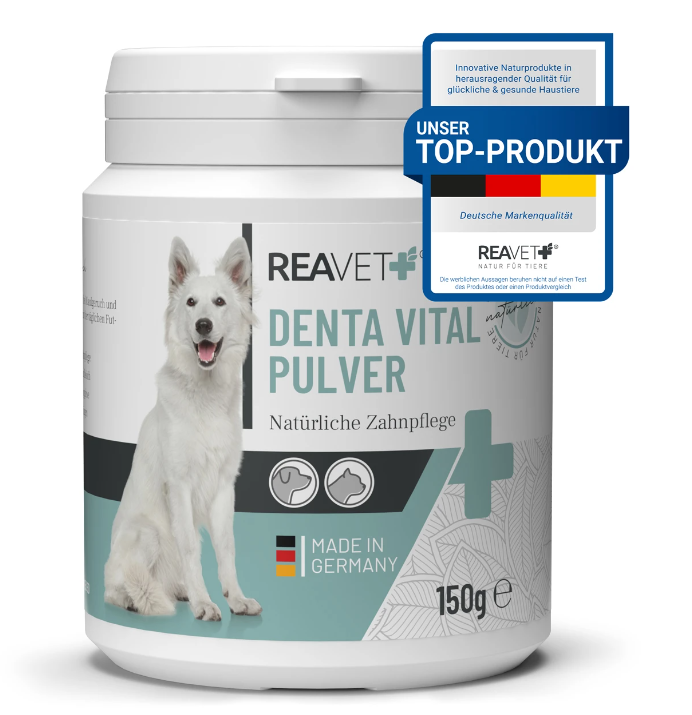 REAVET Denta Vital prášek pro péči o zuby a dásně (150 g - 300 g) Hmotnost: 150 g