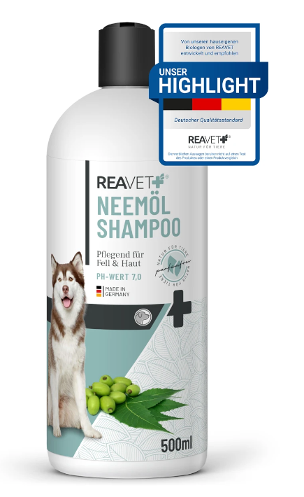 REAVET Šampon s neemovým olejem (250 ml - 500 ml) Objem: 500 ml