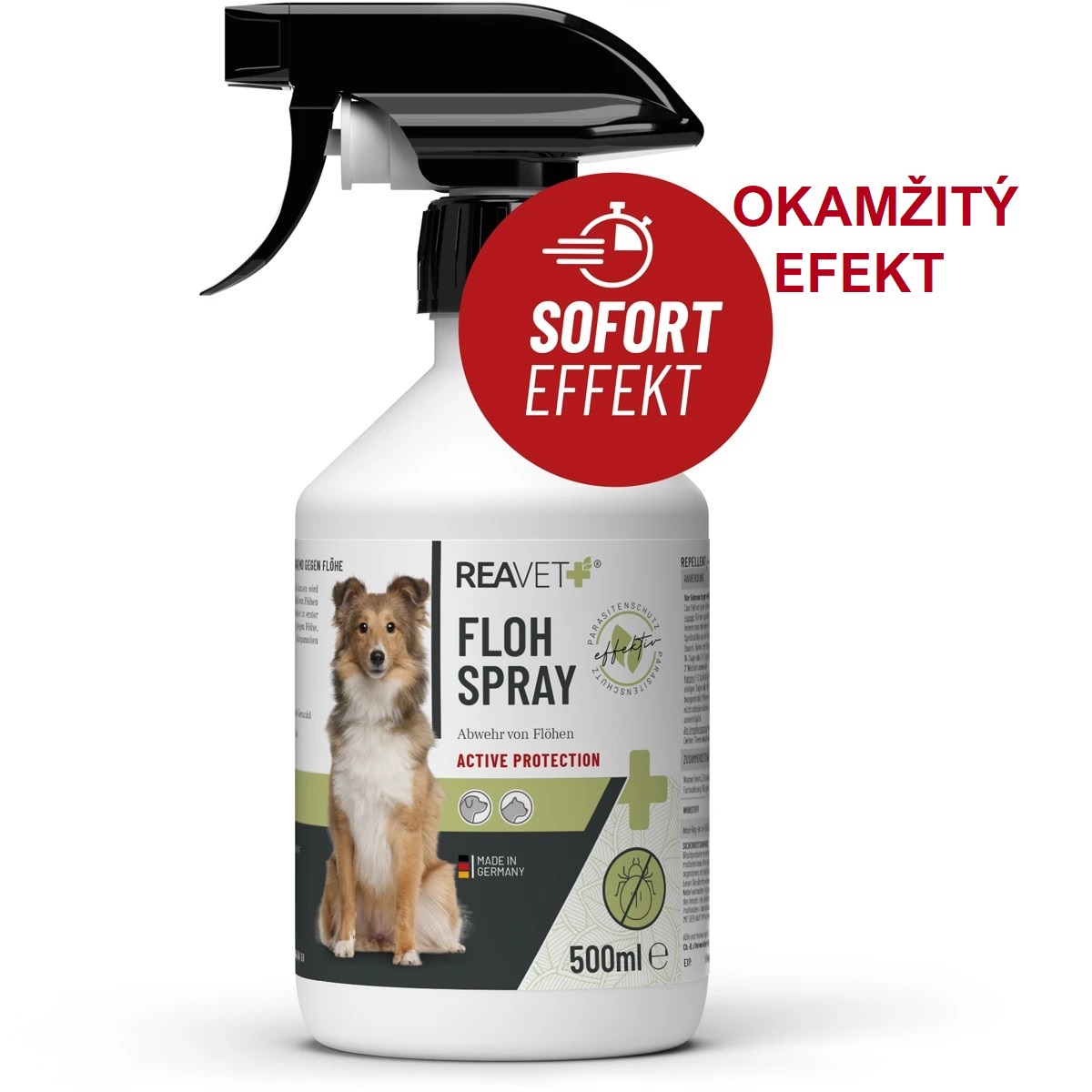 REAVET Sprej proti blechám (500 ml)