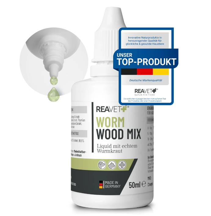 REAVET Tekutý pelyňkový mix s bylinkami pro psy a kočky (50 ml - 110 ml) Objem: 50 ml