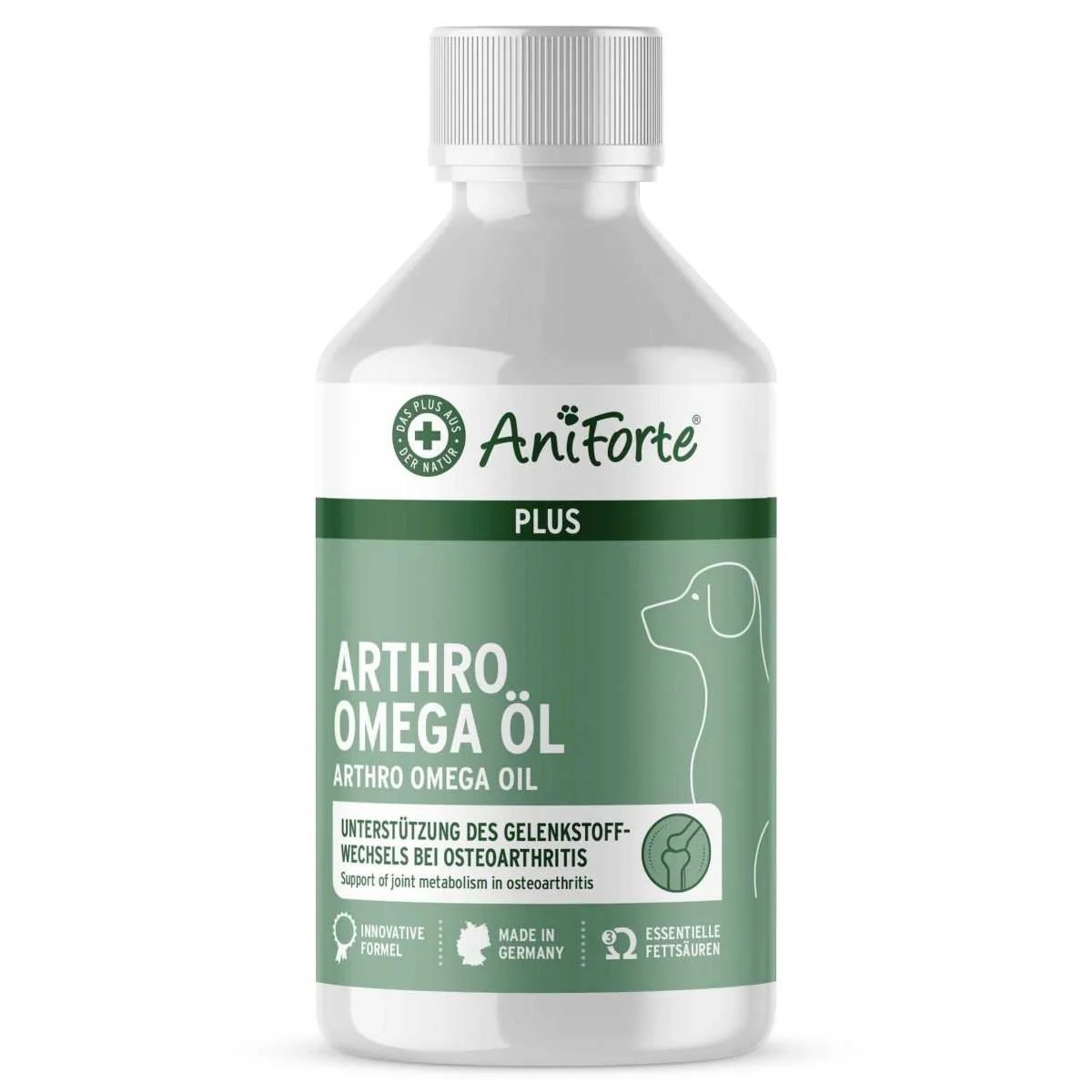 AniForte Arthro Omega olej na podporu kloubního organismu při osteoartróze (250 ml)