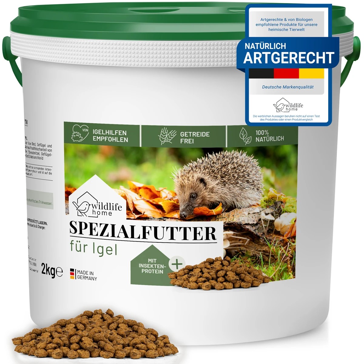REAVET Speciální krmivo pro ježky (1 kg - 2 kg) Hmotnost: 2 kg