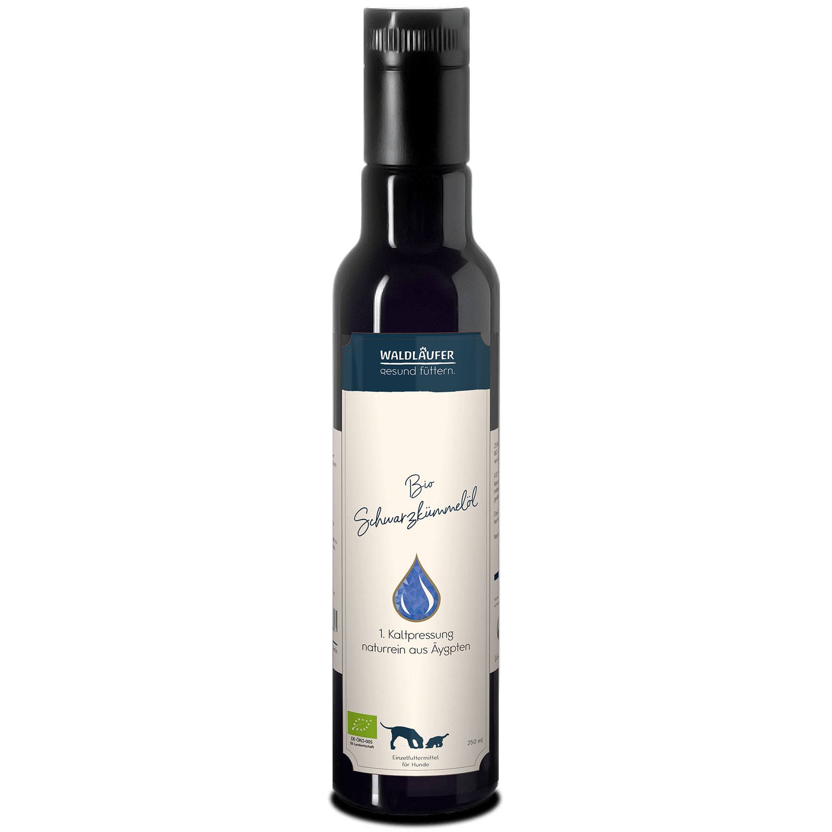 Waldkraft Bio olej z černého kmínu z Egypta - lisovaný za studena (250 ml)