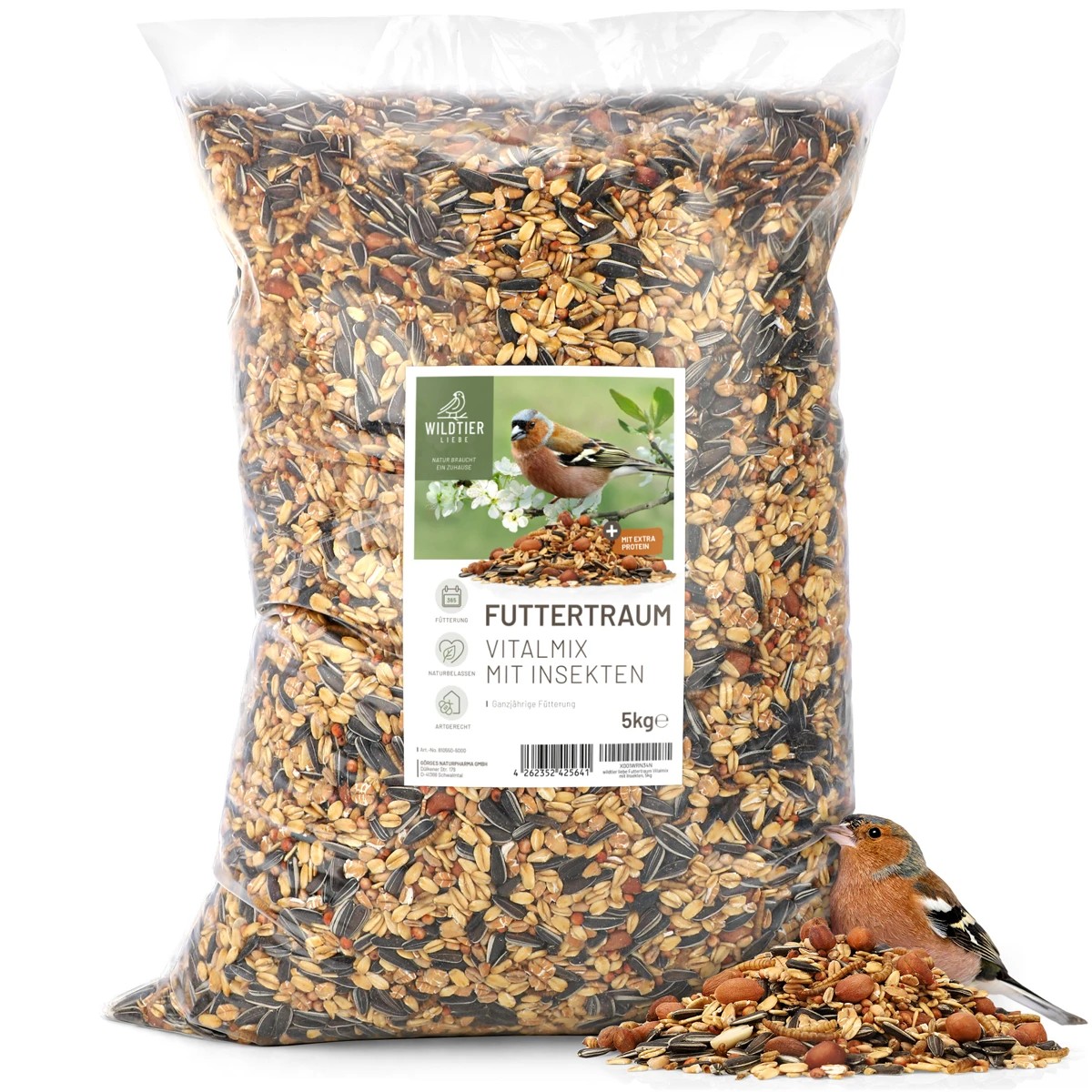 REAVET Krmný sen - vitální směr s hmyzem (5 kg)