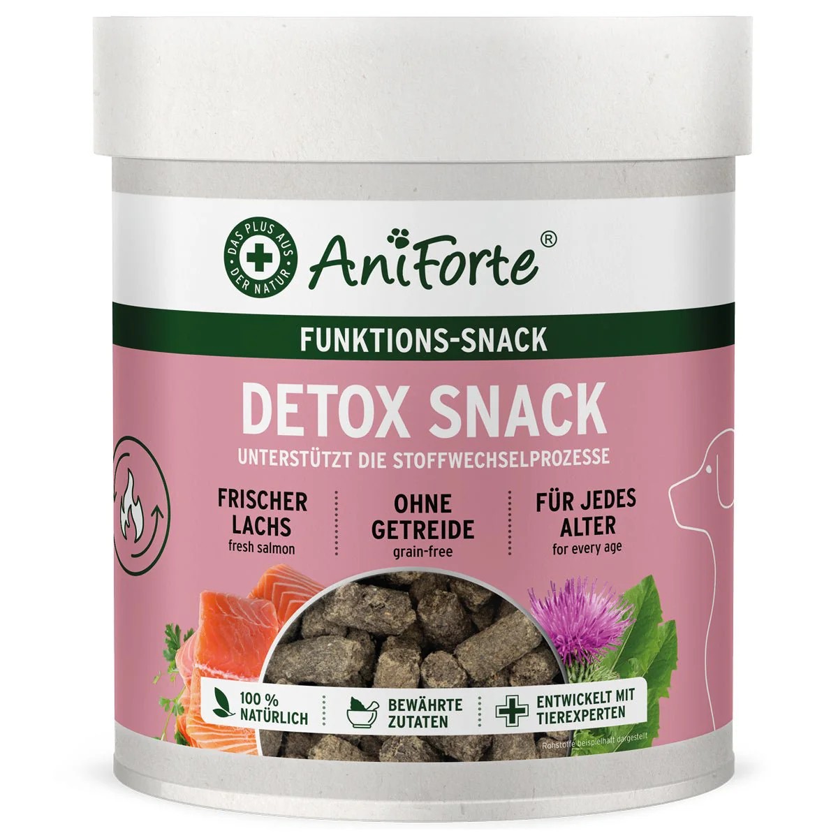 AniForte Detox pamlsky - pro rychlejší vnitřní očistu těla (300 g)