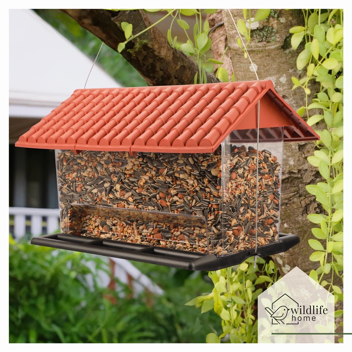 REAVET Krmná stodola s extra vysokou kapacitou podávání (s extra objemnou nádobkou na krmivo)