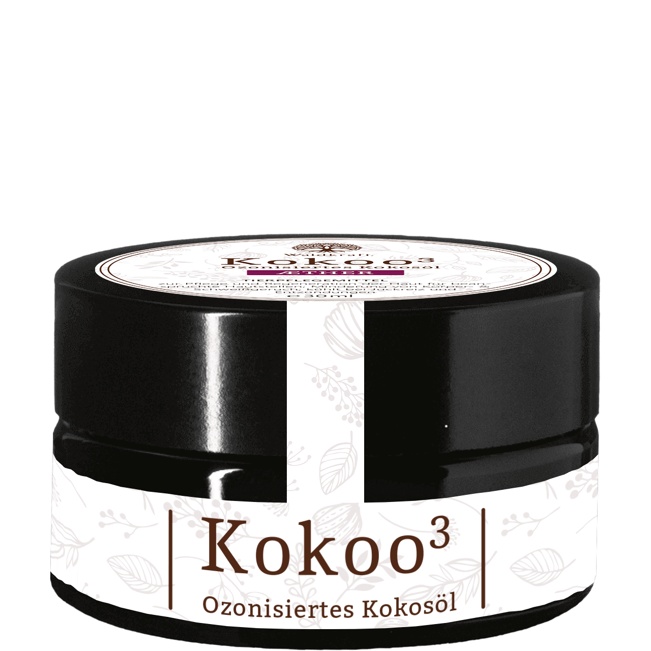 Waldkraft Kokoo3 Aether – ozonizovaný kokosový olej s esenciálními oleji (30 ml)