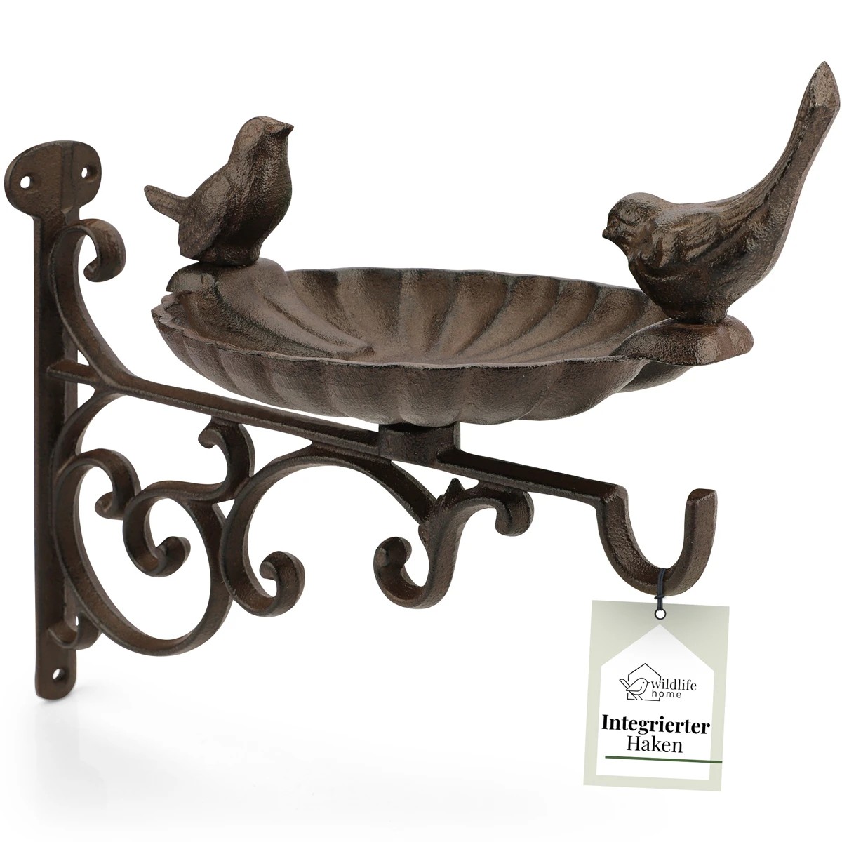 REAVET Závěsná koupel pro ptáčky 'Two Little Birds' s nástěnným držákem