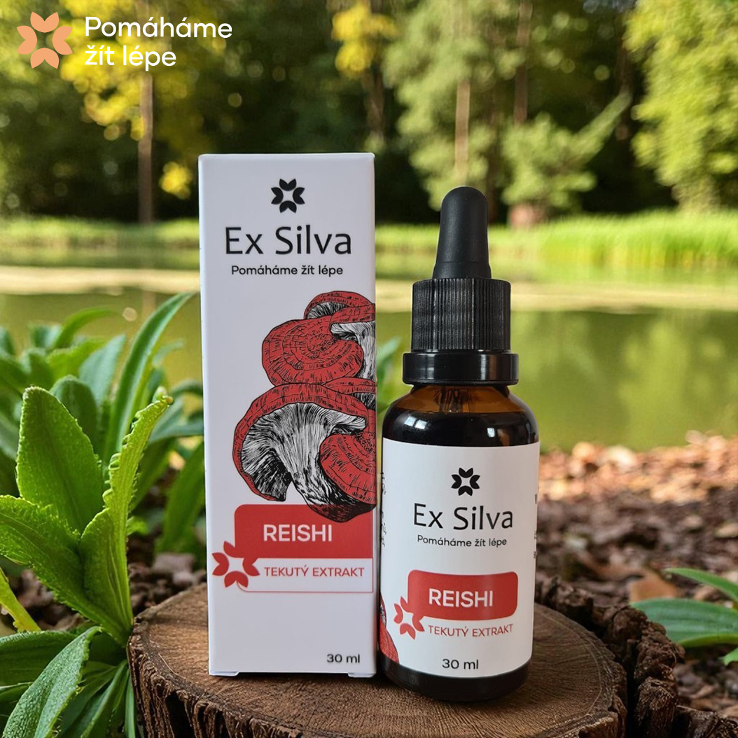 Reishi Ex Silva - Životně důležitý extrakt z Houby nesmrtelnosti (30 ml)