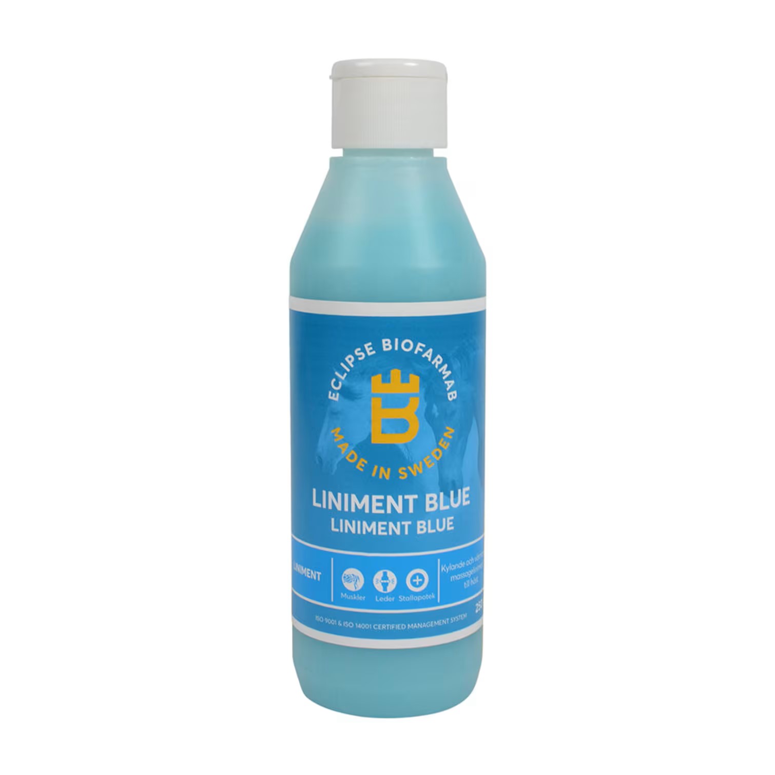 Eclipse Biofarmab Modrá mast - nejdříve chladivá, následně hřejivá (250 ml - 1 litr) Objem: 250 ml