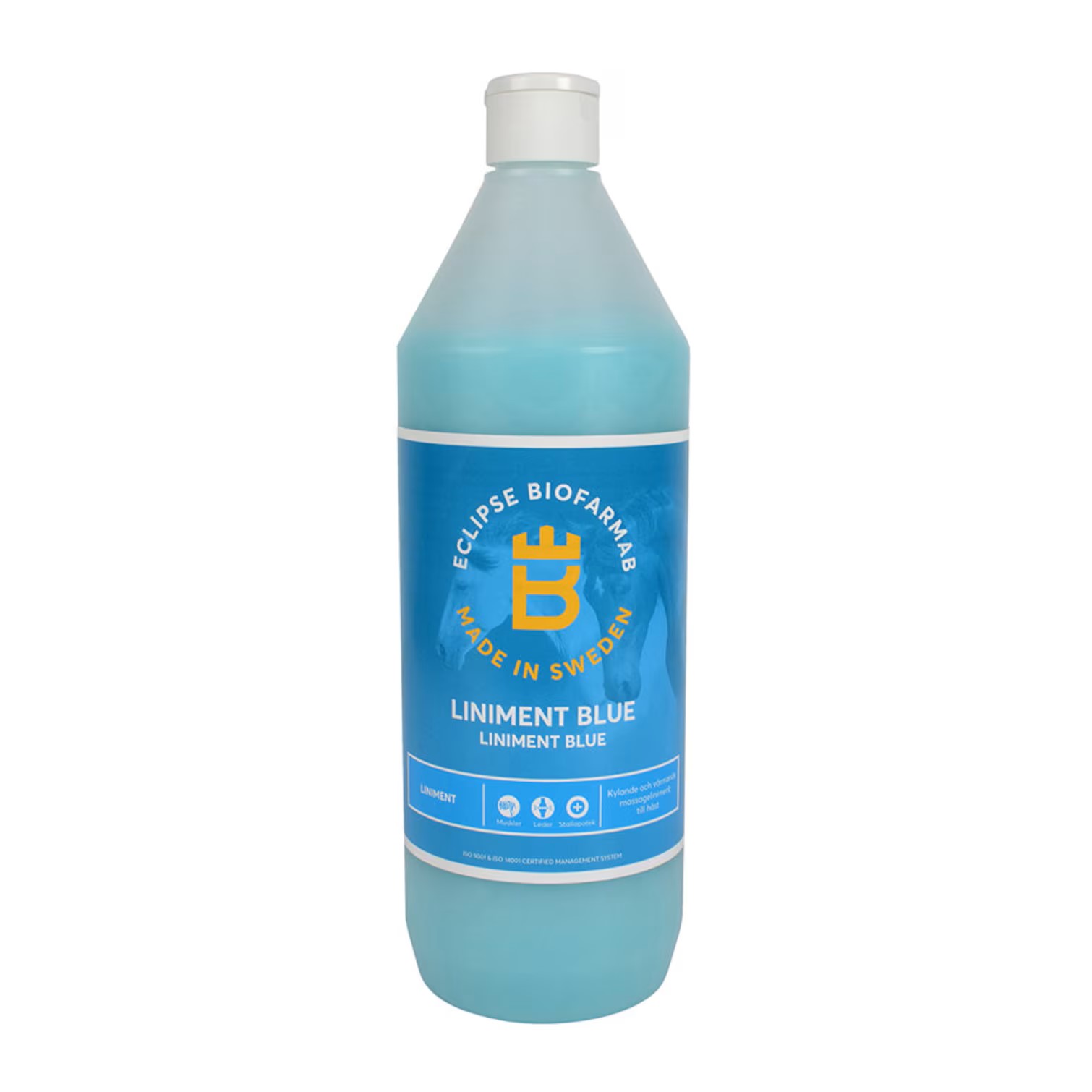 Eclipse Biofarmab Modrá mast - nejdříve chladivá, následně hřejivá (250 ml - 1 litr) Objem: 1 litr