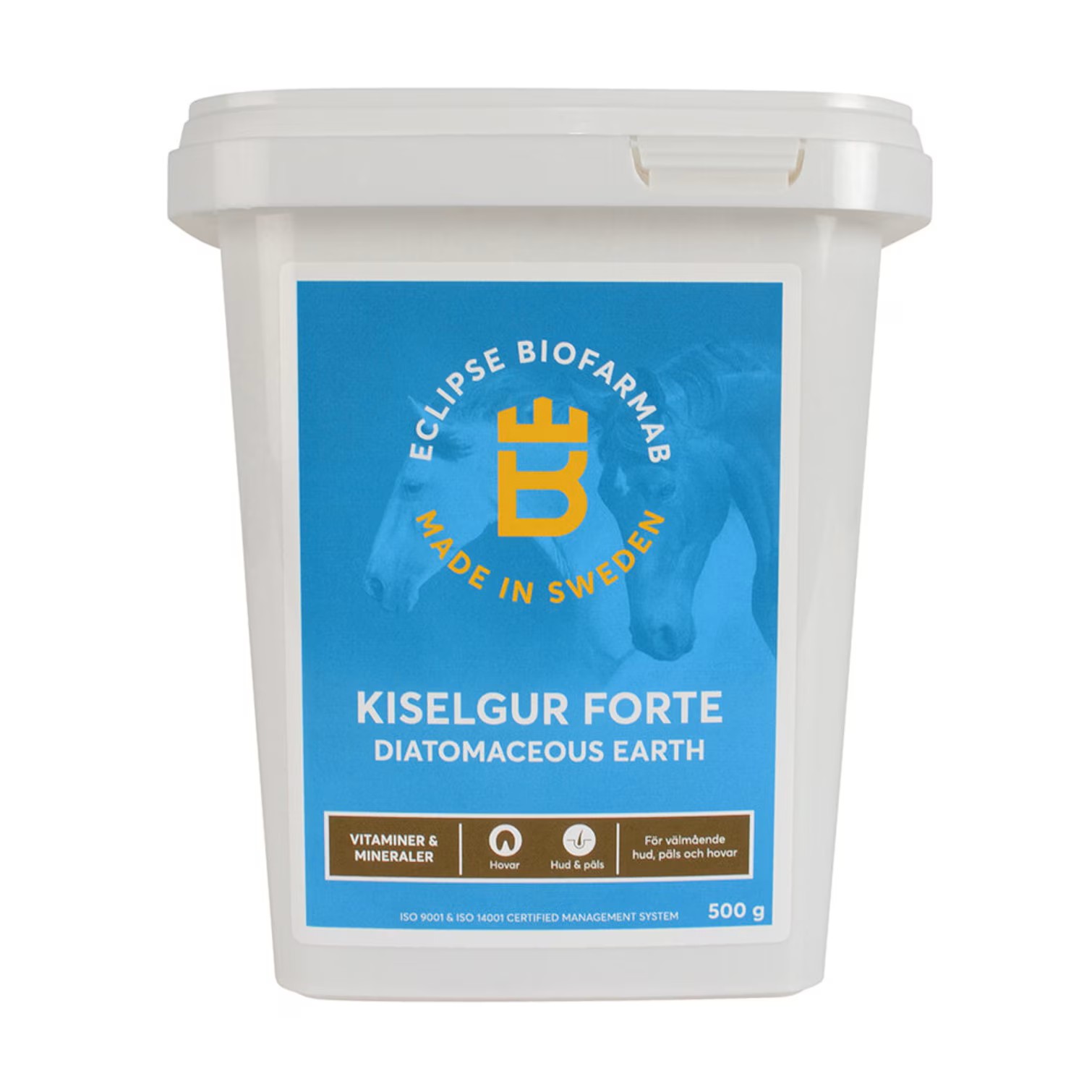Eclipse Biofarmab Křemelina Forte - čistá síla pro srst, kopyta i klouby (500 g - 2 kg) Hmotnost: 0,5 kg