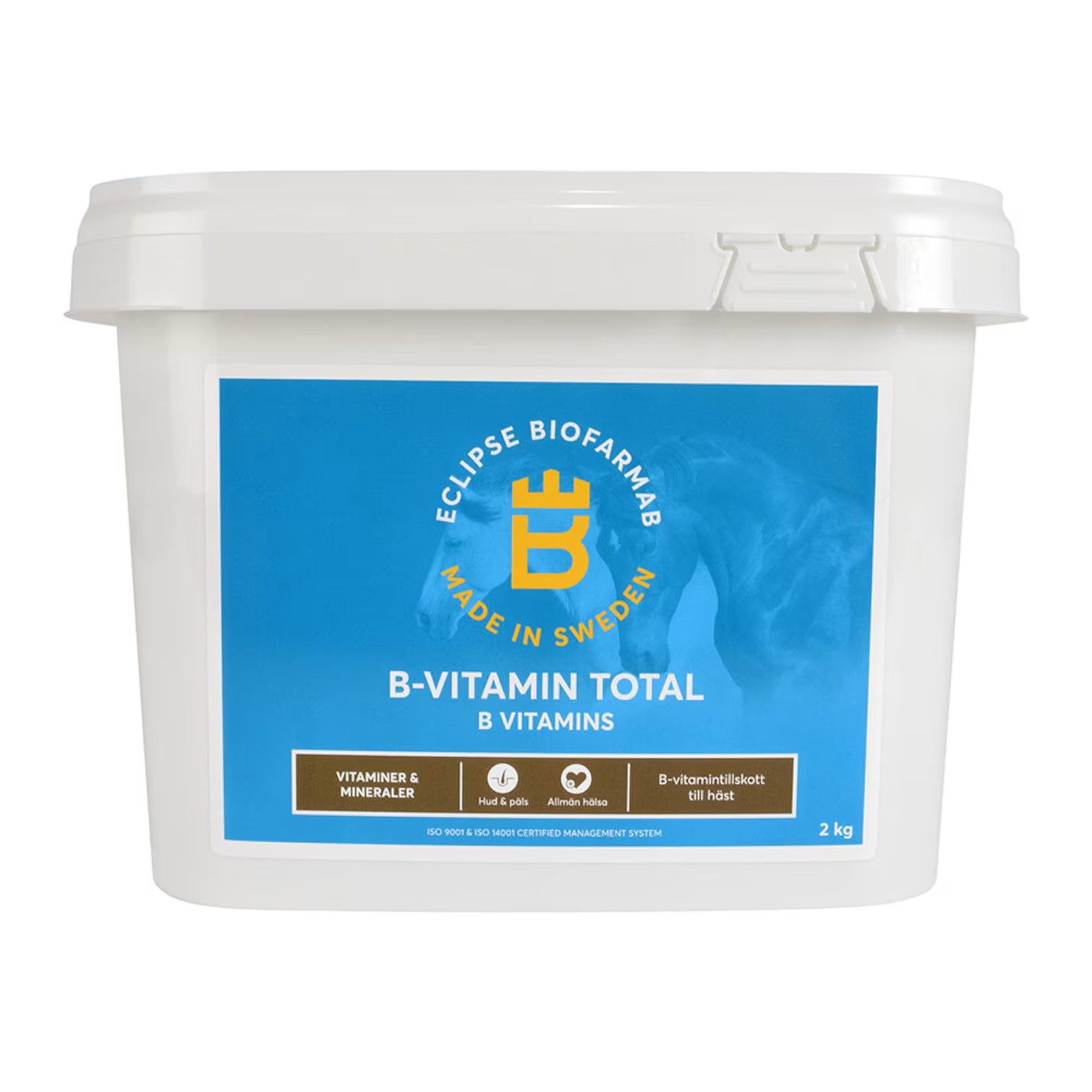 Eclipse Biofarmab Vitamín B-komplex - rychlá energie a zdraví nervů v každé dávce (450 g - 2 kg) Hmotnost: 2 kg