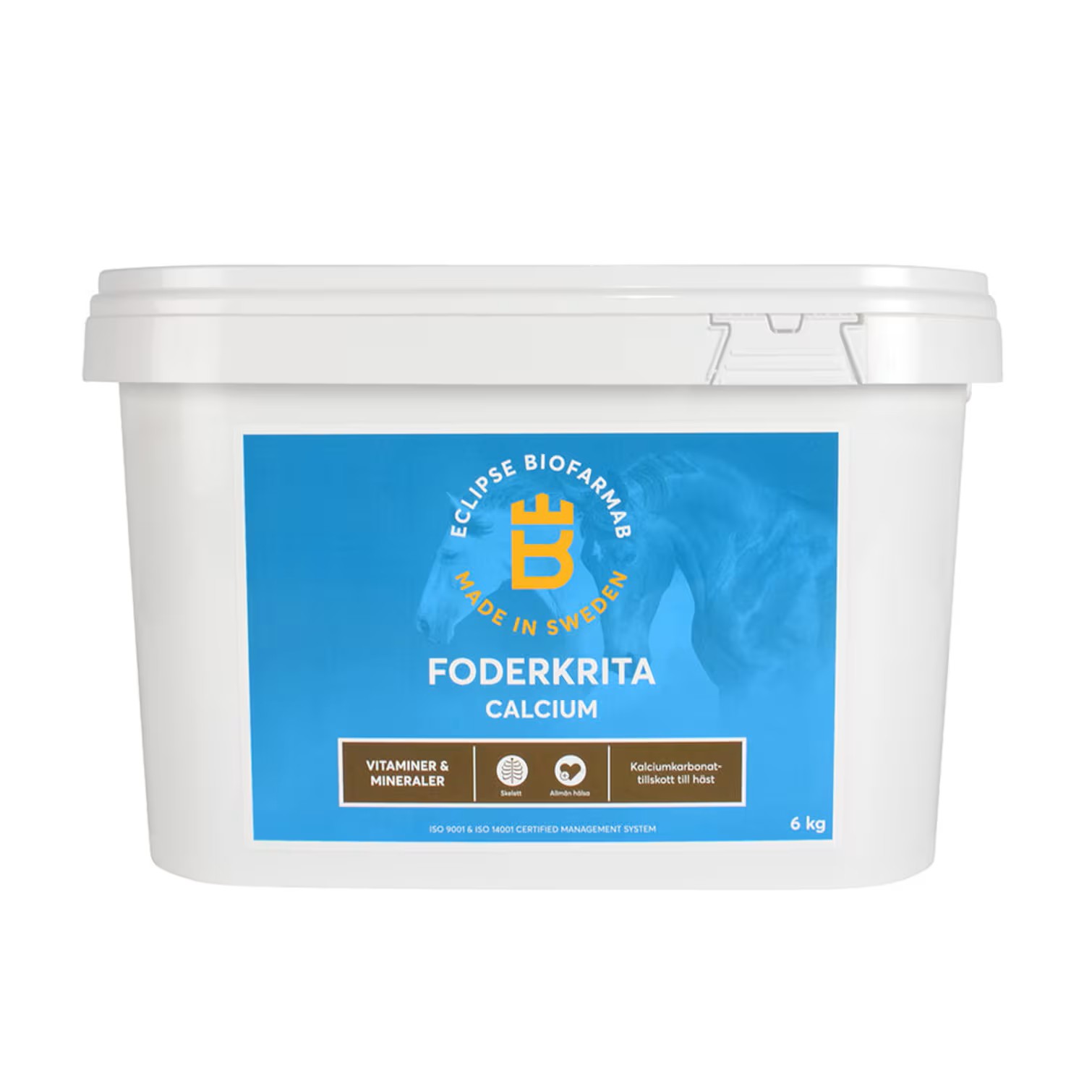 Eclipse Biofarmab Přírodní vápník (uhličitan vápenatý) ze Skandinávie (2 kg - 6 kg) Hmotnost: 6 kg